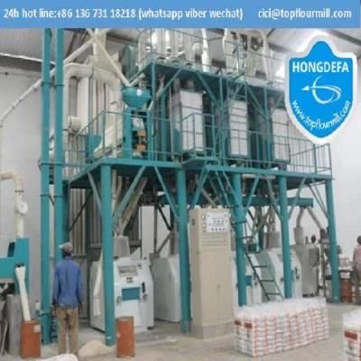 Flour Mill Machines 50t Per Day China Quality Maize Flour Mill Machines