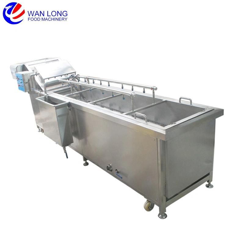 Commercial SUS304 Vegetable/Fruit/Lemon/Apple/Orange/Potato/Carrot Washing/Cleaning Machine for Factory Food Processing Line