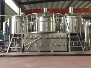 500L 5hl Turnkey Project Craft Beer Brewery Fermentation Production Line