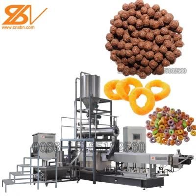 Professional and Mature Breakfast Cereals Production Line with Factory Price