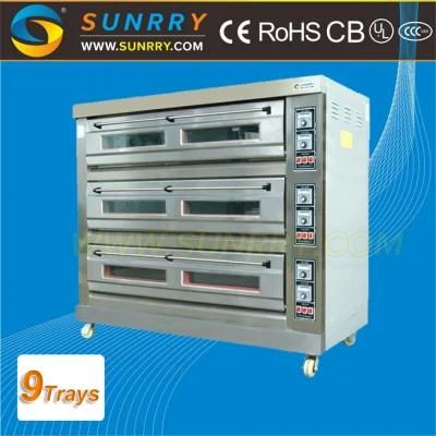 New Design Electric Stove 3 Deck Baking Bread Oven Deck