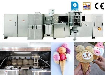 Semi Automatic Bowl Shape Ice Cream Cone Cup Making Machine