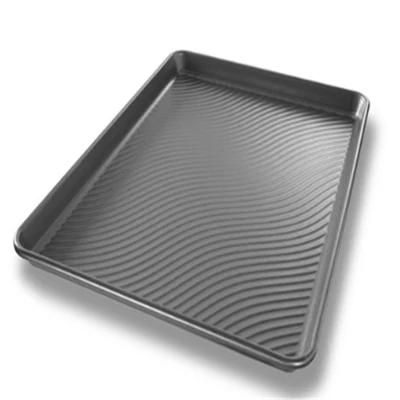 Non-Stick Round Corner Corrugated Aluminum Baking Sheet Pan