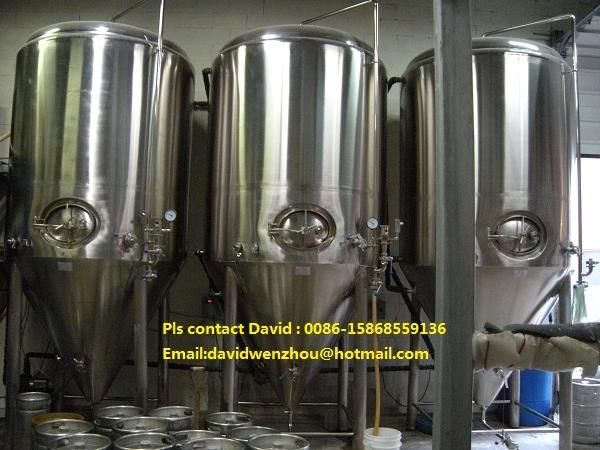 Stainless Steel Jakcetd Glycol Beer Fermentor