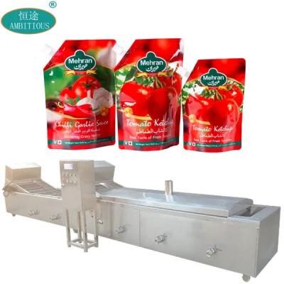 Automatic Pasteurizing and Cooling Machine Tomato Ketchup Pasteurizer Machine