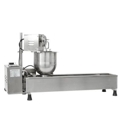 Commercial Automatic Donut Making Machine 2 Rows Auto Doughnut Maker with 3 Sizes Moulds ...
