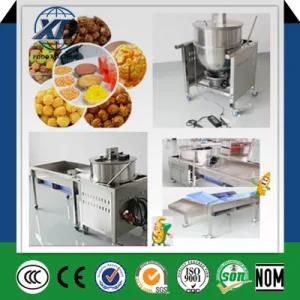 Commercial Gas 20kg Capacity Per Hour Popcorn Maker Machine