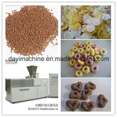 Stainless Steel Breakfast Cereal Corn Flakes Machines