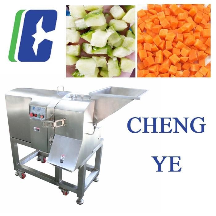 High Efficiency Pumpkin Papaya Dicing Machine Vegetable Dicer Machine
