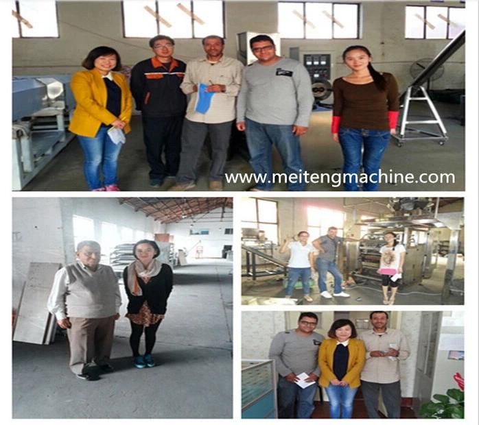 Double Screw Extruder Snack Machine Stainless Steel Bugles/Sala/Rice Crust Equipment/Factory/Plant/Line