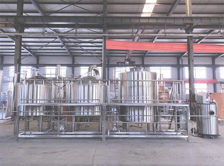 1000L SUS 304 Craft Beer Brewing Machine for Brewery