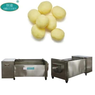 Potato Brush Roller Washing Machines Potato Peeler Machine