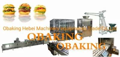 Whole Sets Automatic Burger Buns Production Line with Hotdog Buns Breads Making Machine