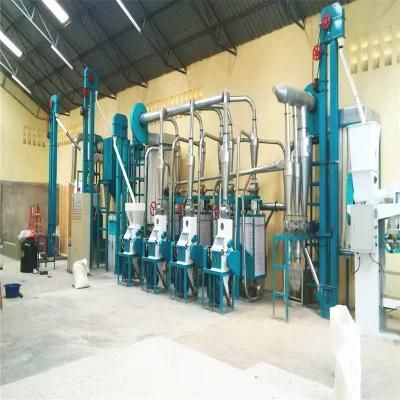 Malawi Maize Flour Milling Machine to Produce Maize Flour and Maize Grits