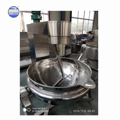 Automatic Industrial Gas Electric Sauce Food Cooking Mixer Machine Cooking Pot with Mixer ...