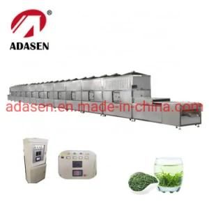 Tunnel Conveyor Belt Green Tea Leaves Processing Dryer Microwave Drying and Sterilizing ...