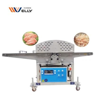 High Accuracy Fresh Chicken Breast Fish Skin Beef Pork Meat Strip Cube Dicer Cutting ...