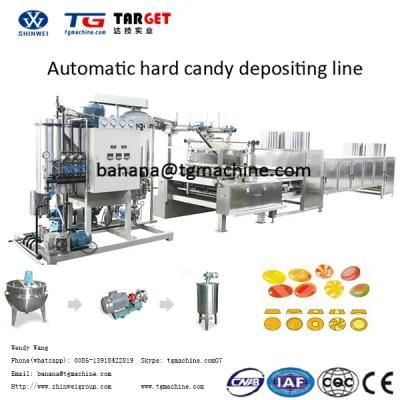 Automatic Hard Candy Depositing Production Machinery in Shanghai