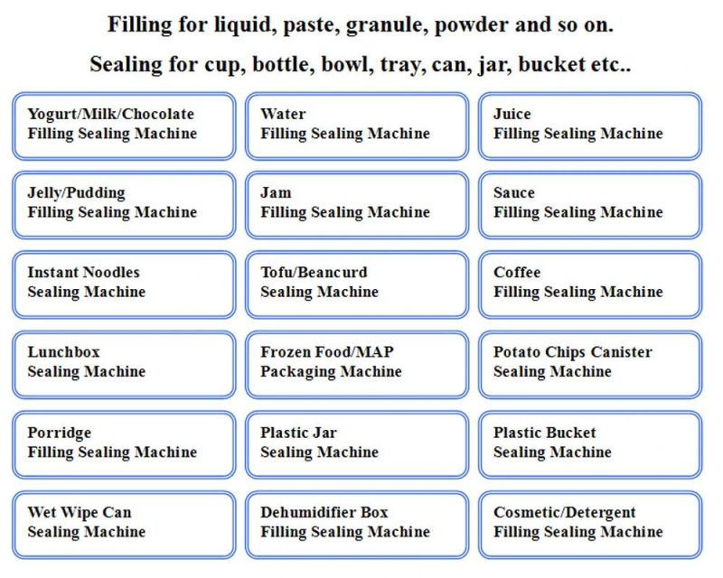 Bg32 Automatic Cup Filling and Sealing Machine