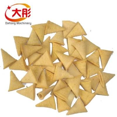 Fried Flour Snacks Bugle Chips Machinery Extruder Production Line