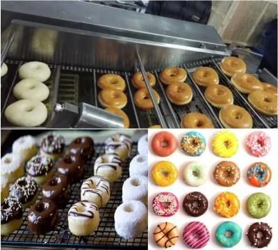 China Fully Automatic Professional Square Automated Donut Machinery Production Line