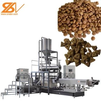 Dry Animal Feed Pellet Making Machine Pet Feed Dog Cat Food Production Line