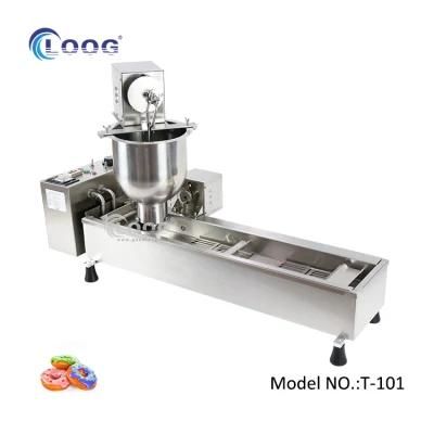 High Quality Commercial Stainless Steel Mini Cake Donuts Frying Machine Restaurant ...