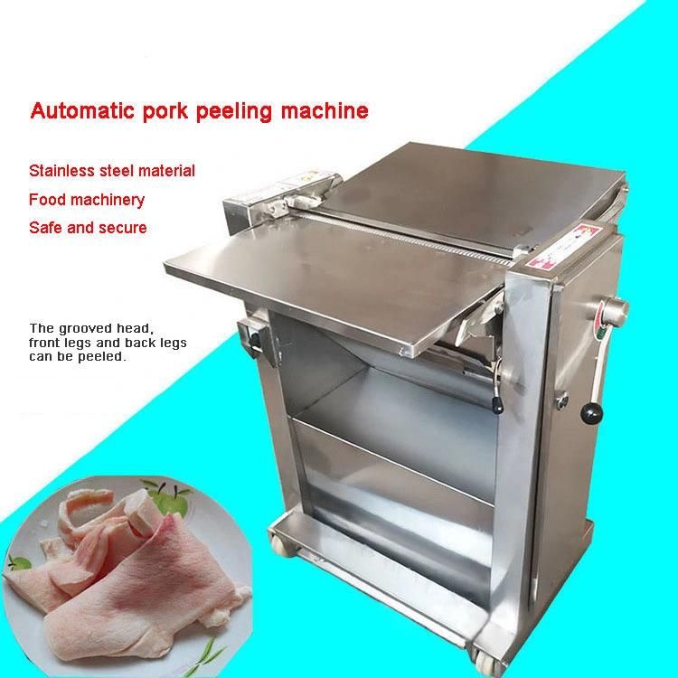 Stainless Steel Pork Skin Peeling Machine Pig Meat Peeling Machine