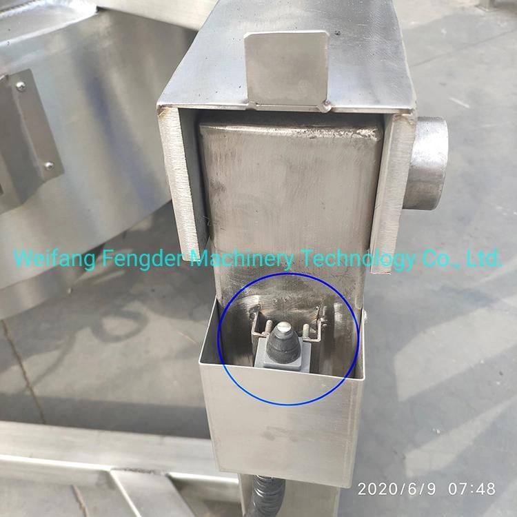 Automatic Tilting Jacketed Kettle / Gas Heating Cooking Mixer / Planetary Stirring Pot with Agitators