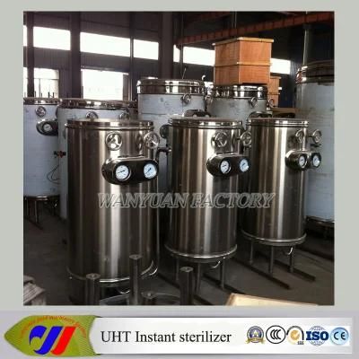 Automatic Fresh Milk Uht Instant Sterilizer