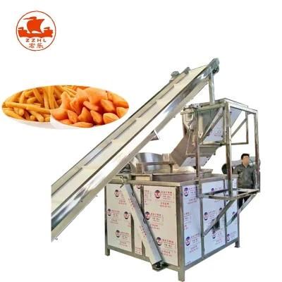 Fully Automatic Fryer Potato Chips Fryer Machine Big Fryer