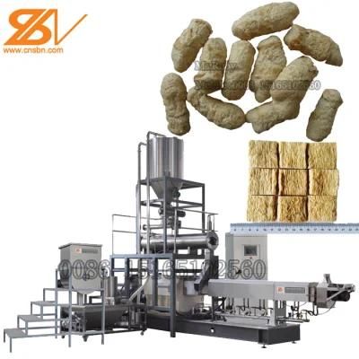 Best Price Texture Soya Beans Nuggets Protein Food Machines Soya Nuggets Production Line