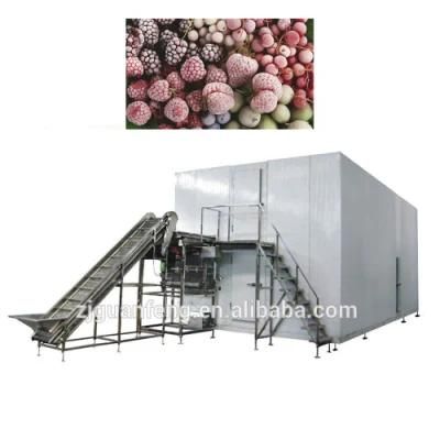 High Efficiency industrial IQF Quick Freezing Freezer for Seafood