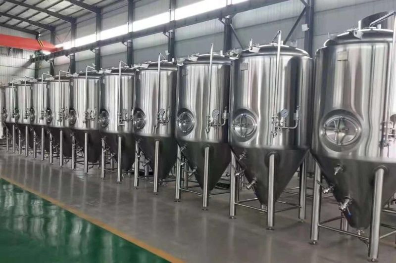 1000L 2000L Conical Beer Fermenter Cooling Unitanks