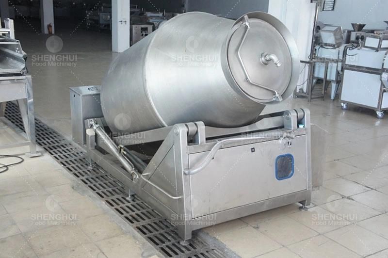 Stainless Steel Vacuum Meat Tumbler Meat Processing Machine Vacuum Marinator