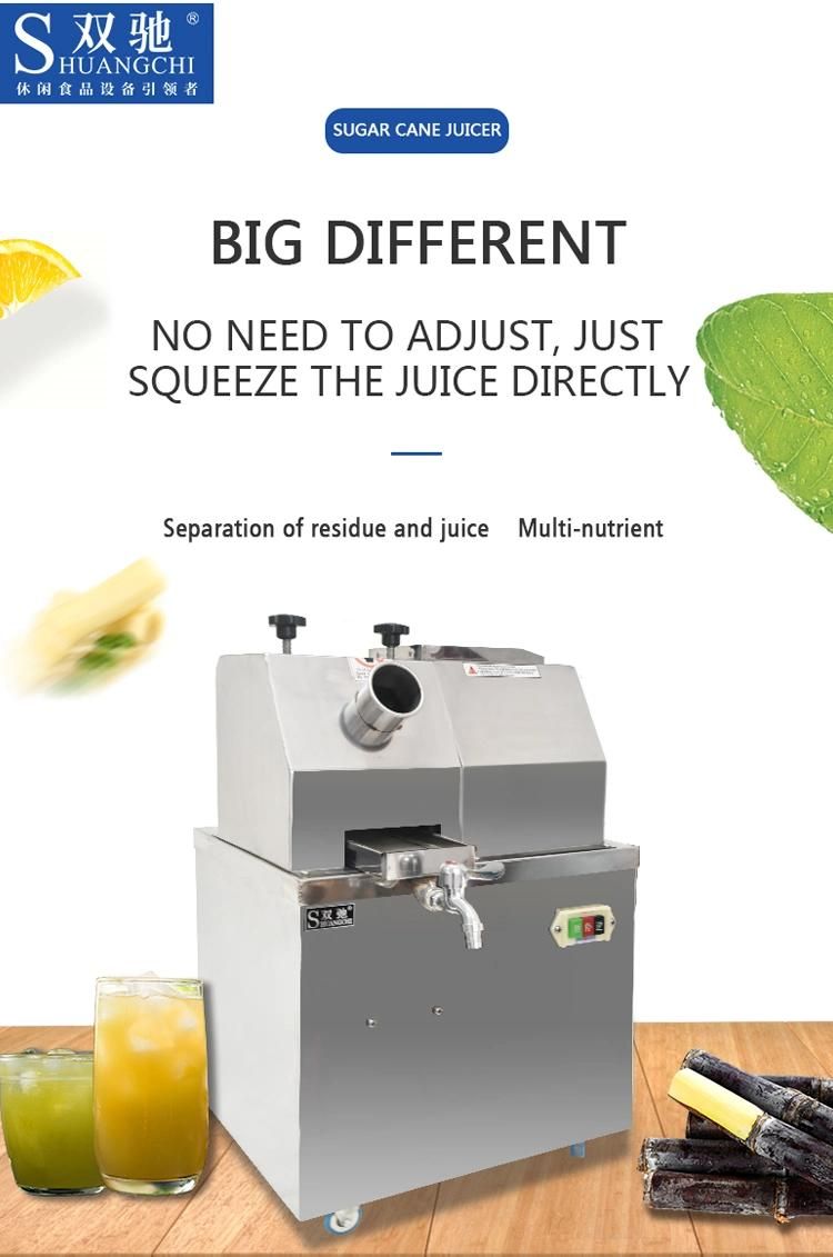 Electric Sugar Cane Juicer Machine Sugar Cane Crusher Machine Cane-Juice Squeezer