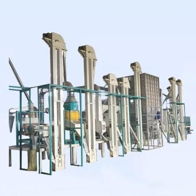 Complete Automatic Paddy Rice Processing Polishing Milling Plant