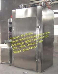Semi-Automatic electric Smokehouse/Sausage Smoke Oven Smoking Machine