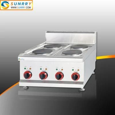Commercial Range Cooker Table Top Electric 4 Hot Plate Cooker