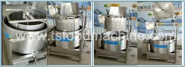 Deep Fried Frood De-Oiling and Washing Food De-Watering Machine
