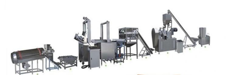 Industrial Automatic Baked Fried Cheetos Kurkure Nik Naks Corn Curls Production Line