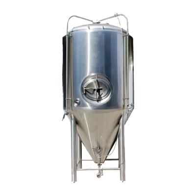 Stainless Steel 304 Conical Fermentor 500L - 2000L Tank Fermenter with Chiller for Home ...