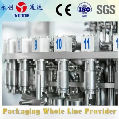 high speed automatic plastic bottle liquid water juice wine beer filing machine made by ...