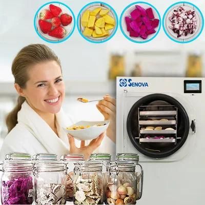 Small Commercial Food Fruit Vacuum Freeze Drying Lipo Lyophilisation Machine