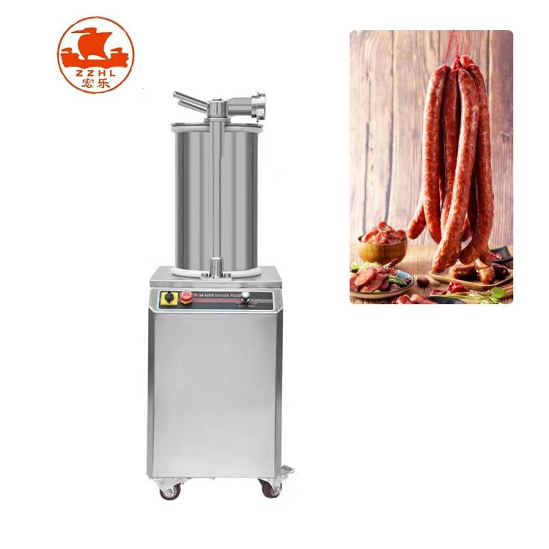 Automatic Vacuum Sausage Filler Stainless Steel Sausage Making Machine