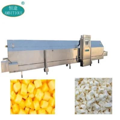 Quick Frozen Pineapple Machine Frozen Fruit Processing Line