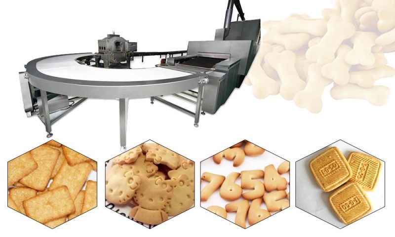 Industrial Biscuit Machine Biscuit Production Line Soft and Hard Biscuit Making Equipment with High Quality