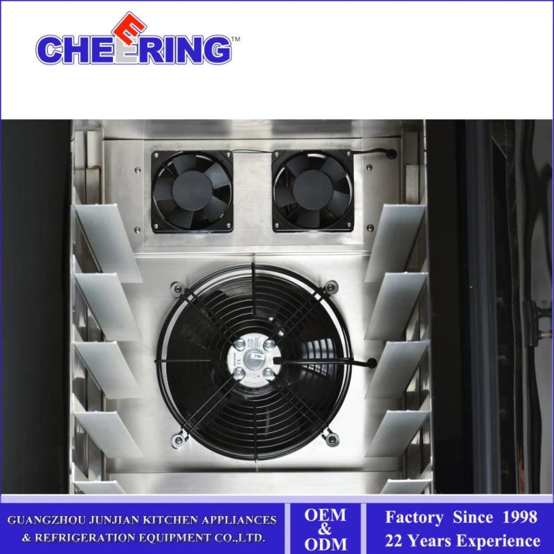 Multi-Function Refrigerator Proofing Machine Stainless Steel Single Door Commercial Bakery Proofer Machine with Freezer