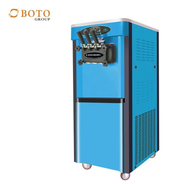 High Quality Commercial Stainless Steel Ice Cream Machine for American Market