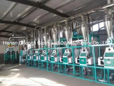 China Supplier Automatic Wheat/Grain Flour Milling Machine Plant/ Flour Mill Machine with ...